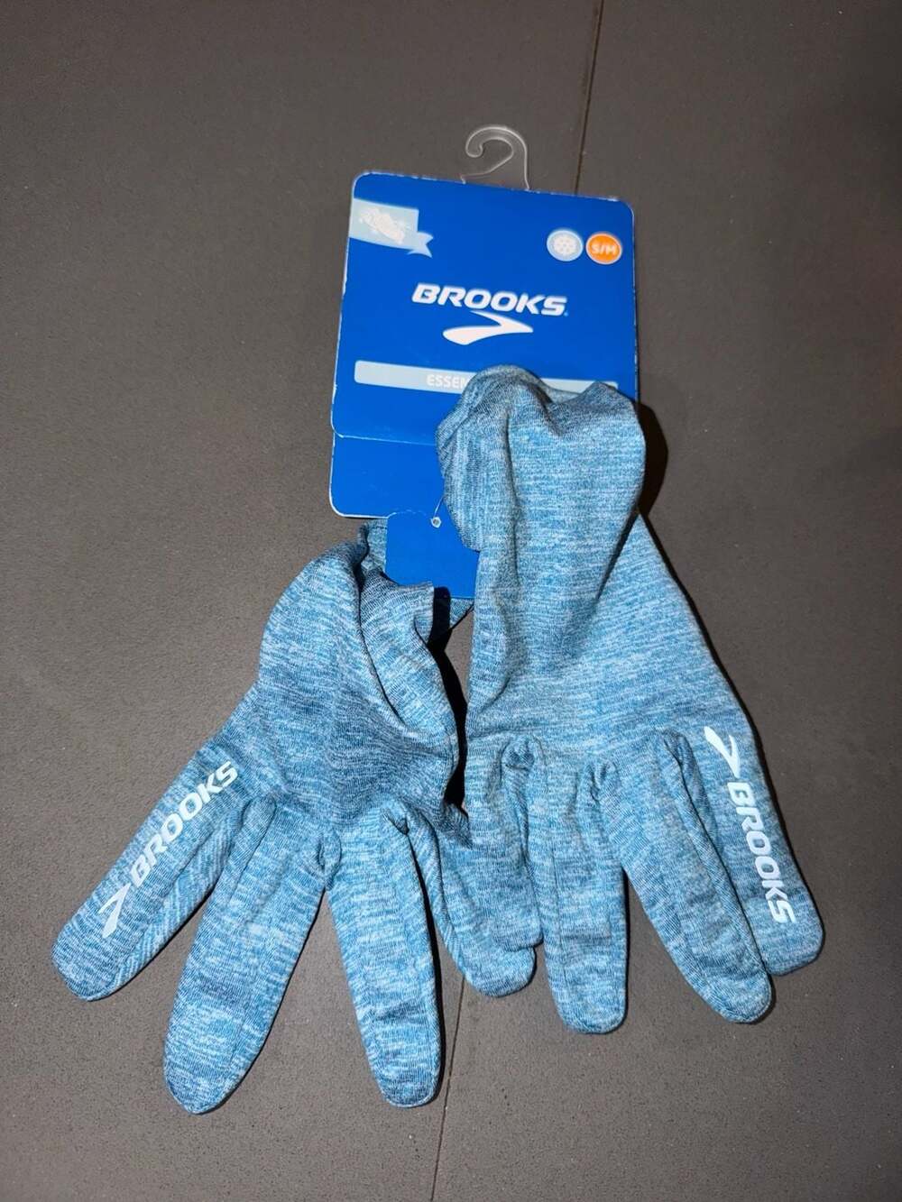 Brooks Essential Running Gloves in Heather Aurora